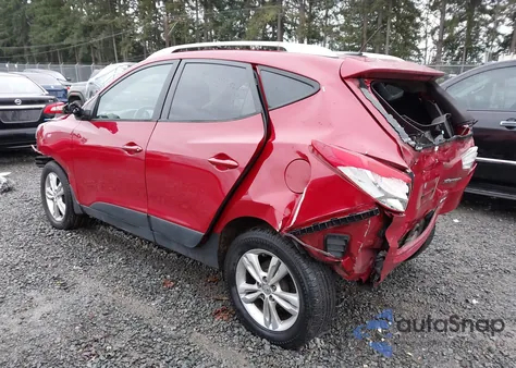 2012 Hyundai Tucson Gls из США, поврежденный, VIN KM8JUCAC2CU352508